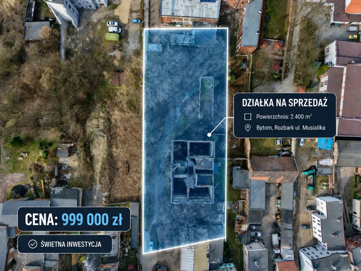Bytom  sprzedaż 2400m2